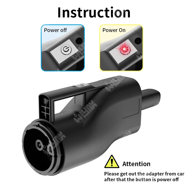 OLINK CHAdeMO to NACS Adapter | 400kW DC Fast Charging for Tesla Vehicles - Image 5