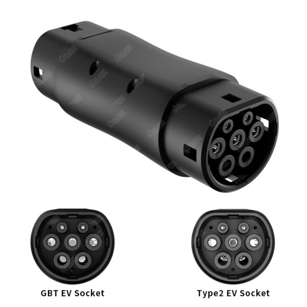 OLINK GBT To Type 2 Adapter | 32A, Single/Three Phase, IEC 62196-2 Standard