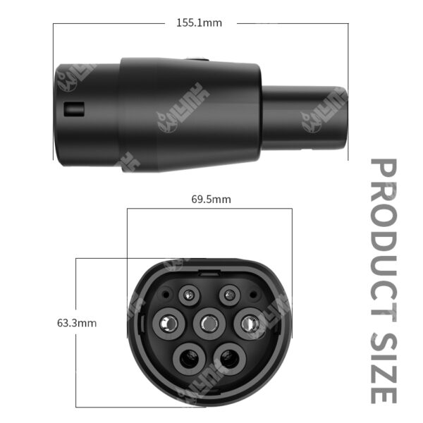 OLINK GBT to NACS Adapter AC | 32A EV Charging Adapter for Tesla Vehicles - 图片 5