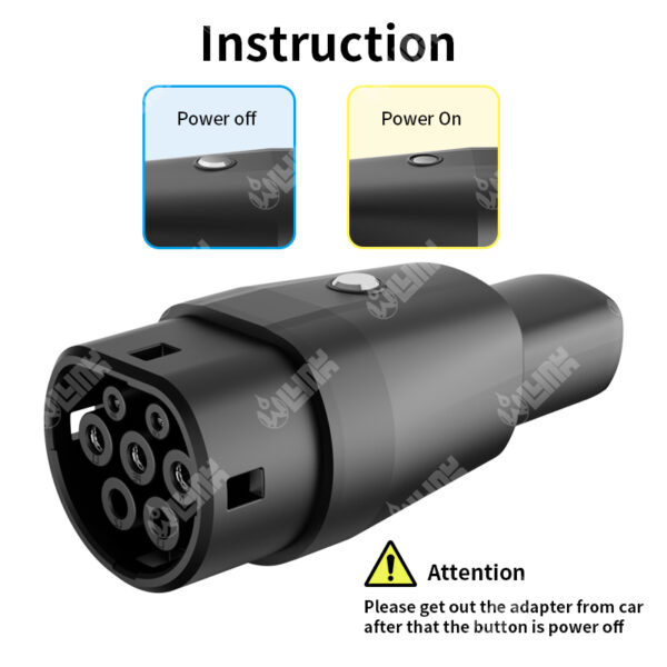 OLINK GBT to NACS Adapter AC | 32A EV Charging Adapter for Tesla Vehicles - 图片 6