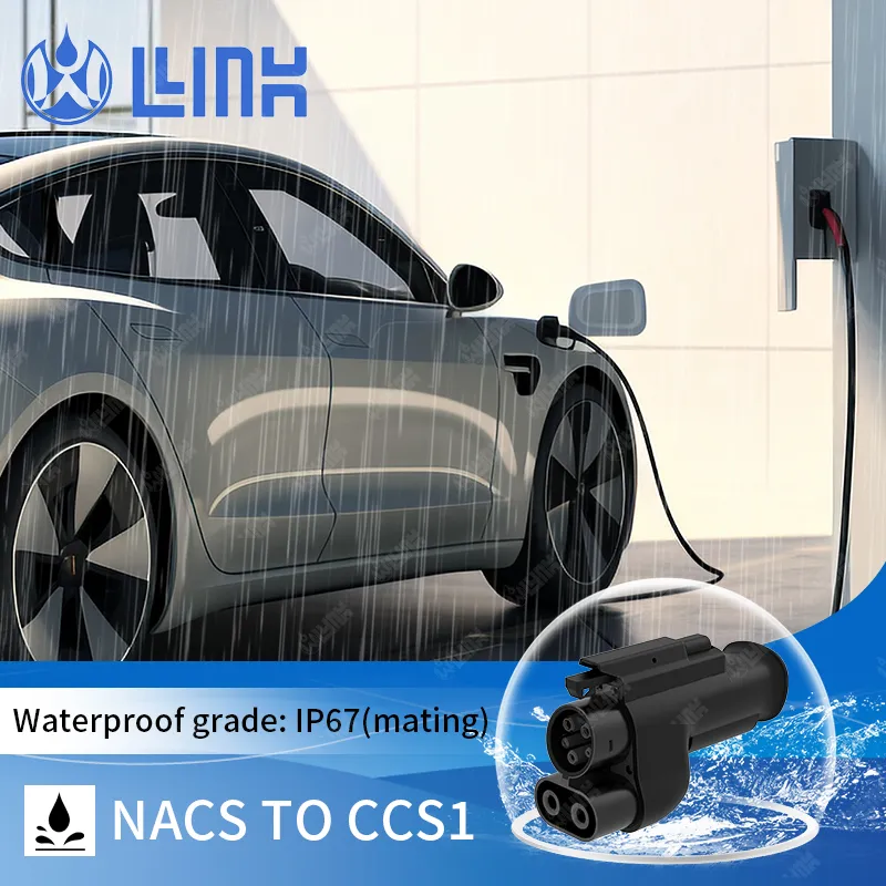 OLINK NACS to CCS1 Adapter V2 | 250kW DC Fast Charging for Ford and Rivian EVs - Image 5