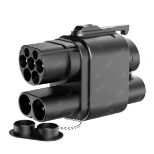 OLINK CCS2 to CCS1 Adapter | 1000V 250A DC Charging Adapter for EVs