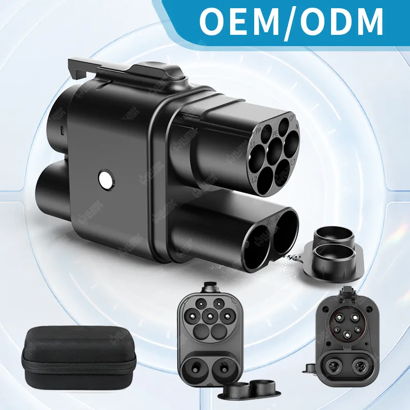 OLINK CCS2 to CCS1 Adapter | 1000V 250A DC Charging Adapter for EVs - Image 2