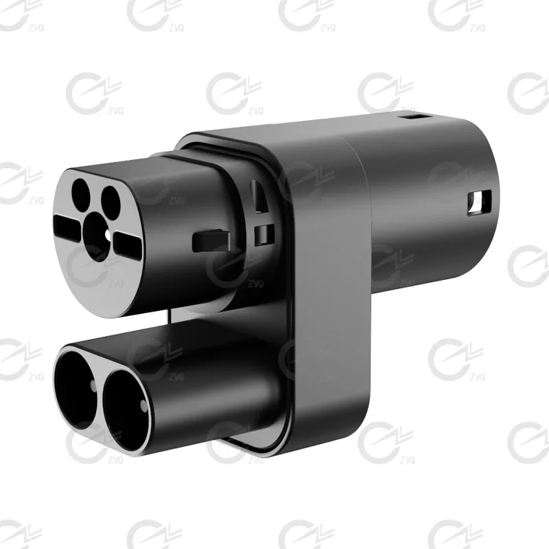 OLINK CCS2 to Type 2 Adapter | 210A 410V DC Charging for Tesla and Type 2 EVs