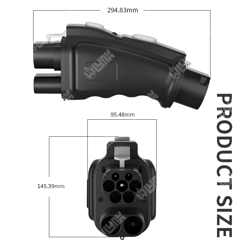 OLINK CCS2 to GBT Adapter | 250 kW DC Charging for Chinese Electric Vehicles - Image 4
