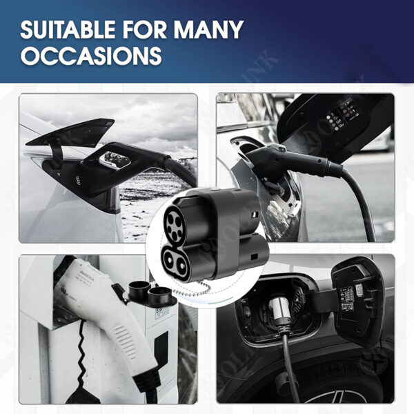 OLINK CCS1 to CCS2 DC&AC Adapter | 1000VDC/240VAC 200A/63A - 图片 5