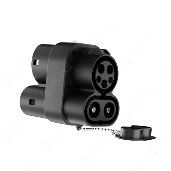 OLINK CCS1 to CCS2 DC&AC Adapter | 1000VDC/240VAC 200A/63A - 图片 2