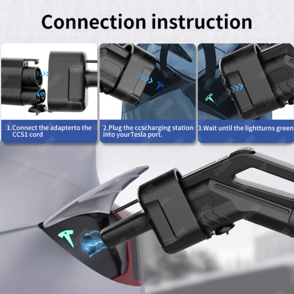 OLINK CCS1 To NACS Adapter Cybertruck | DC+AC - 图片 4