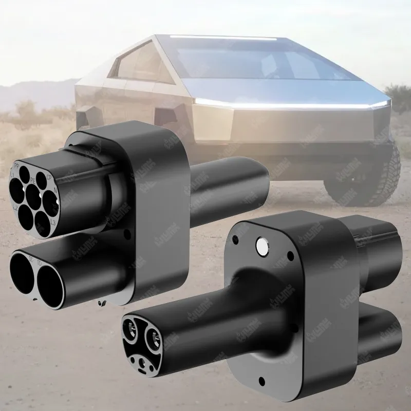OLINK CCS2 to NACS Extended Adapter with Button | 250A for Tesla Cybertruck - Image 5