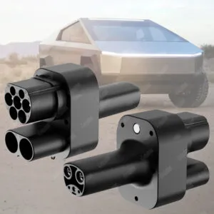 OLINK CCS2 to NACS Extended Adapter with Button | 250A for Tesla Cybertruck