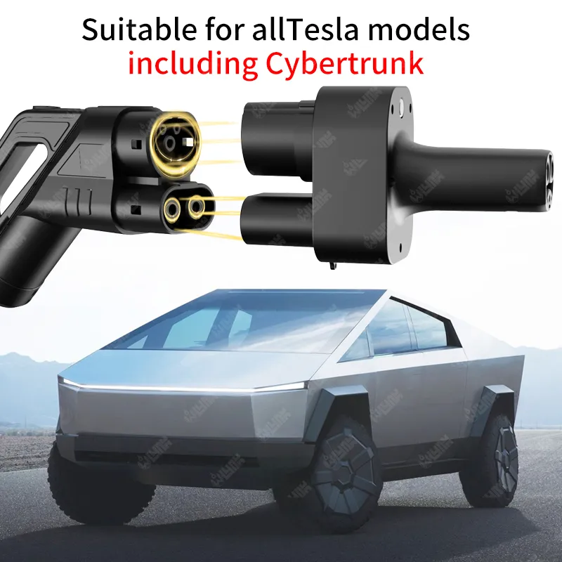 OLINK CCS2 to NACS Extended Adapter with Button | 250A for Tesla Cybertruck - Image 7