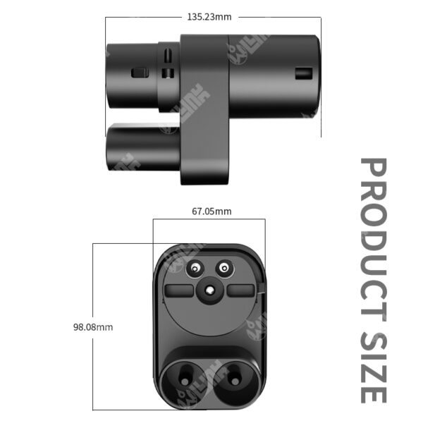 CCS2 to Type 2 Adapter | OLINK® |  210A 410V DC Charging for Tesla and Type 2 EVs - 图片 9
