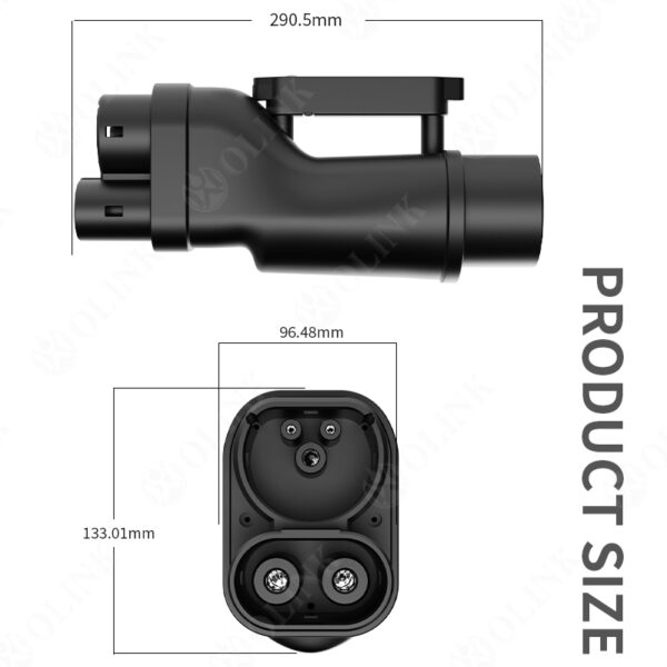 OLINK GBT To CCS2 Adapter | 1000V 250A DC Charging Converter for European EVs - 图片 4