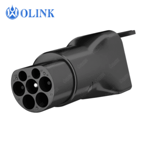 OLINK GBT V2L Adapter | 16A Electric Car Side Discharge Plug with EU Socket