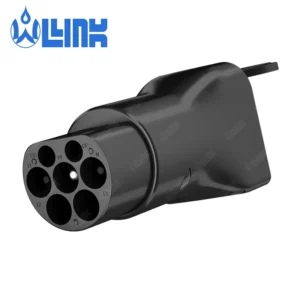 OLINK GBT V2L Adapter | 16A Electric Car Side Discharge Plug with EU Socket
