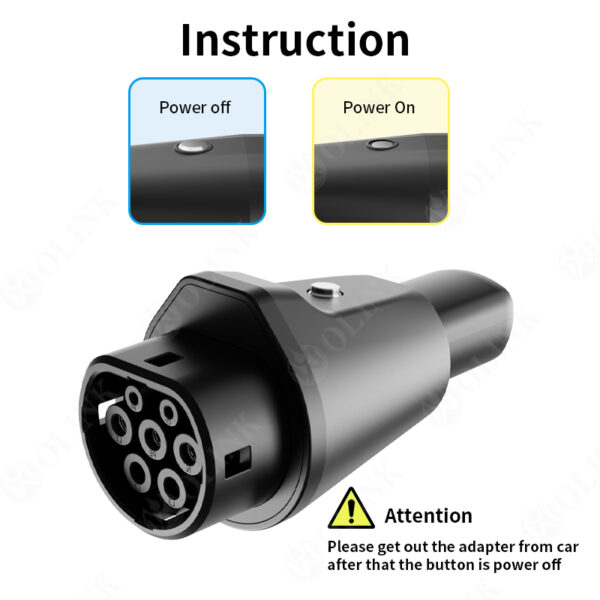 OLINK GBT to NACS Adapter AC | 80A EV Charging Adapter for Tesla Vehicles - 图片 6