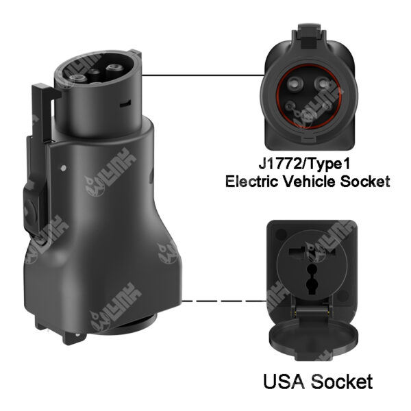 OLINK J1772 V2L Electric Vehicle Charger | 16Amp 110V | Compatible with Hyundai Ioniq 5 and Ioniq 6 - 图片 3