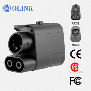 OLINK NACS to CCS1 Adapter V3 | 300kW DC Fast Charging for Tesla Superchargers | CSA FCC CE