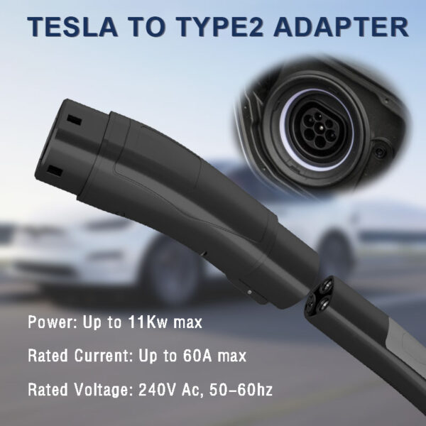 OLINK NACS to Type 2 Adapter | 63A AC Charging for European EVs - Image 7