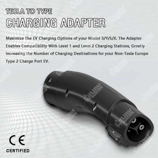 OLINK NACS to Type 2 Adapter | 63A AC Charging for European EVs - Image 8