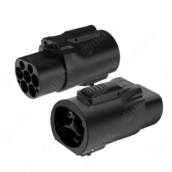 OLINK NACS to GBT Adapter | 80A AC Charging for Chinese EVs
