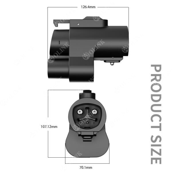 OLINK NACS to CCS1 Adapter V1 | 300kW DC Fast Charging for Ford and Rivian Vehicles - 图片 9