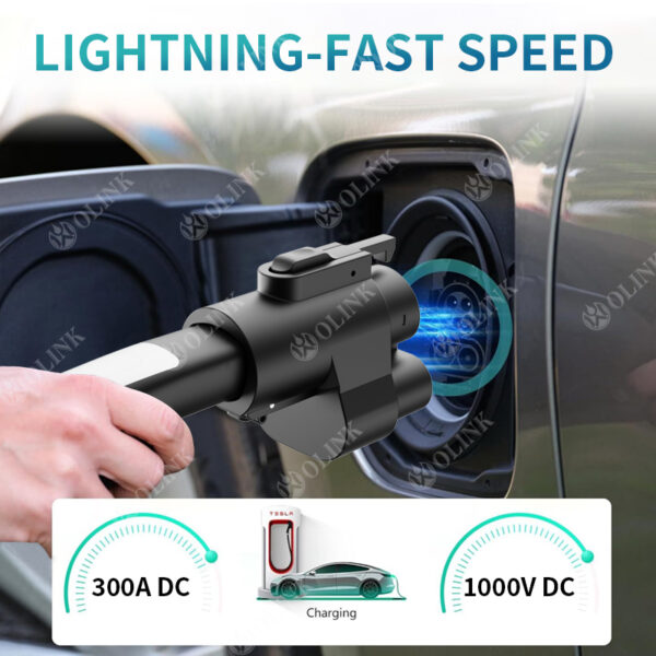 OLINK NACS to CCS1 Adapter V1 | 300kW DC Fast Charging for Ford and Rivian Vehicles - 图片 7