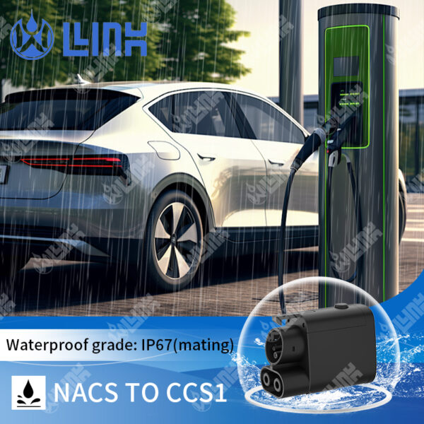 OLINK NACS to CCS1 Adapter V3 | 300kW DC Fast Charging for Tesla Superchargers - 图片 7