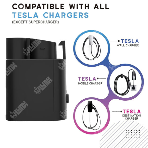 OLINK NACS to CCS1 Adapter V3 | 300kW DC Fast Charging for Tesla Superchargers - 图片 2