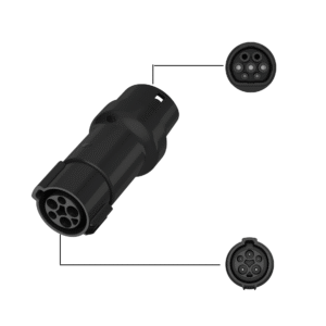 OLINK J1772 To Type2 Adapter | SAE J1772 to IEC 62196 EV Charging Adapter