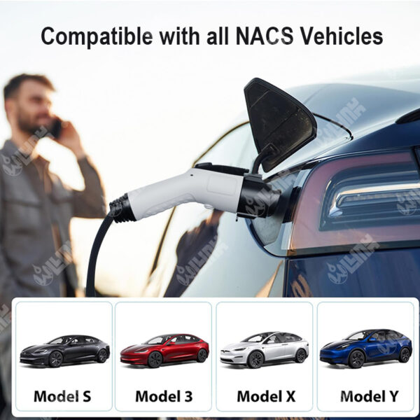 OLINK J1772 To NACS Adapter | 80A & 240V Charging Adapter Approved by CSA - 图片 9