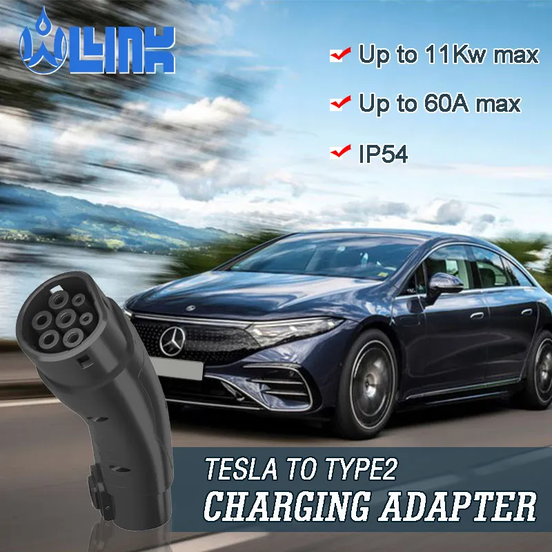 OLINK NACS to Type 2 Adapter | 32A AC Charging for European EVs - Image 4