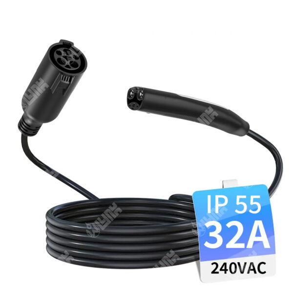 OLINK EV Charger Extension Cable | Durable, All-Weather, and Fast Charging Solution for Electric Vehicles - 图片 2