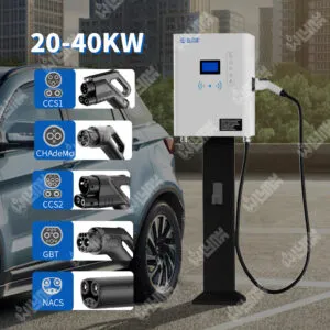 OLINK 20-40kW Multi-Scenario EV Charging Station with Advanced Protection Features