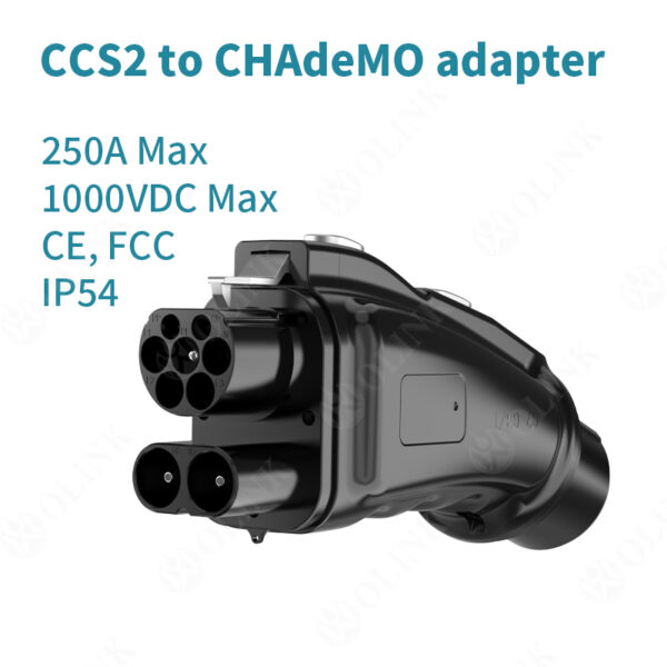 OLINK CCS2 to CHAdeMO 250A Fast Charging Adapter – Efficient, Safe, and Durable EV Charging Solution - 图片 4