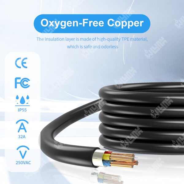 OLINK GBT EV Charger Cable | Durable, All-Weather Fast Charging for GBT Electric Vehicles - 图片 3