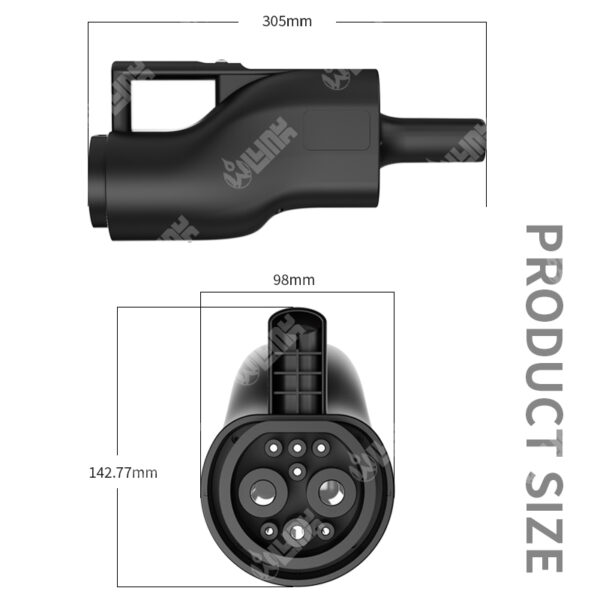 OLINK GBT to Tesla NACS Adapter | DC Fast Charger Connector for EVs | Reliable and Durable EV Charging Solution - 图片 5