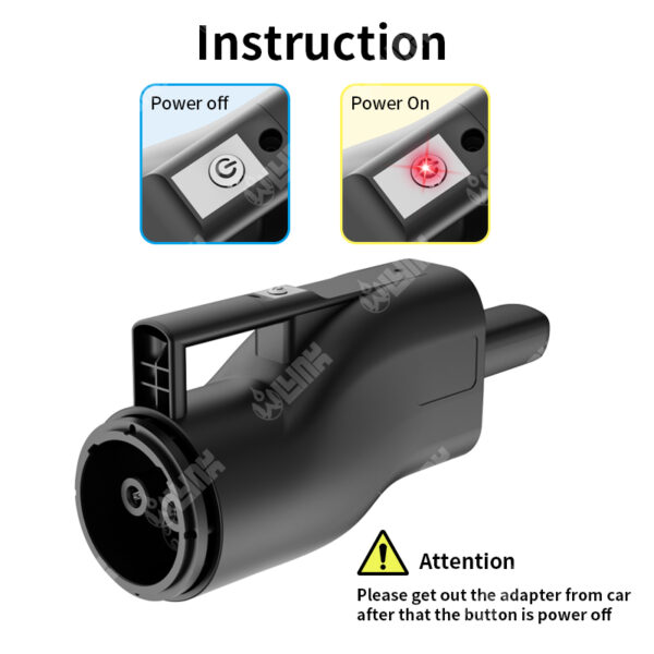 OLINK CHAdeMO to NACS Adapter - 1000VDC, 250A Fast Charging Solution - Image 6