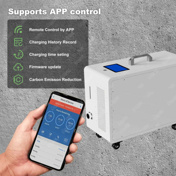 OLINK 20kW Mobile EV Fast Charger – Efficient, Convenient, and Reliable EV Charging Solution - Image 5