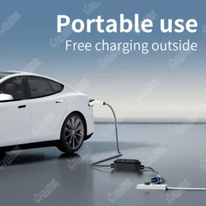 Portable 3-in-1 EV Charging and Discharging Station | Multiple Plug Options | Compact for Home and Travel