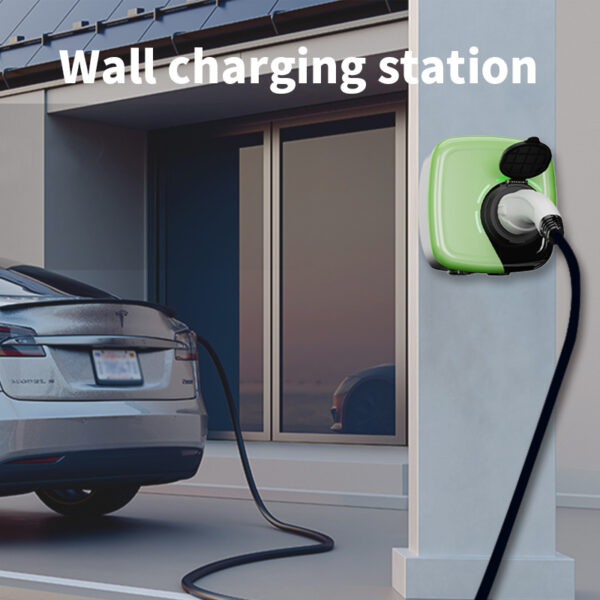 OLINK 7-22kW Wall-Mounted EV Charger | Type 2, CHAdeMO, J1772, GBT, NACS Compatible | IP55 Protection - 图片 4