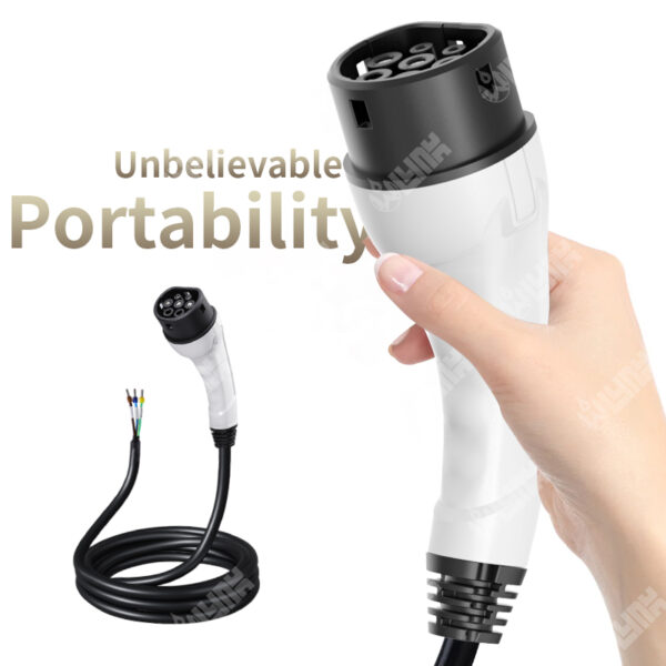 Type 2 EV Charging Cable | 16A-63A AC | Single & Three-Phase | IP54 Waterproof