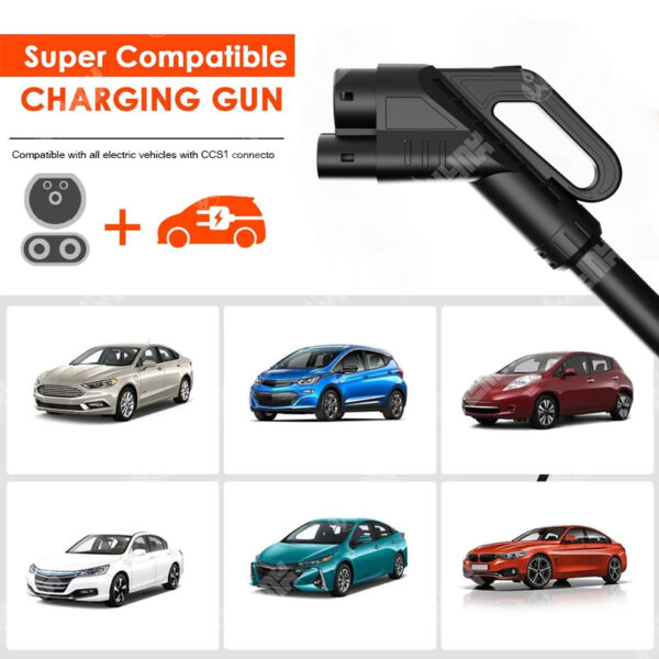 OLINK | CCS1 DC Fast Charging Cable | 250A 1000V | IP55 Weatherproof - 图片 4