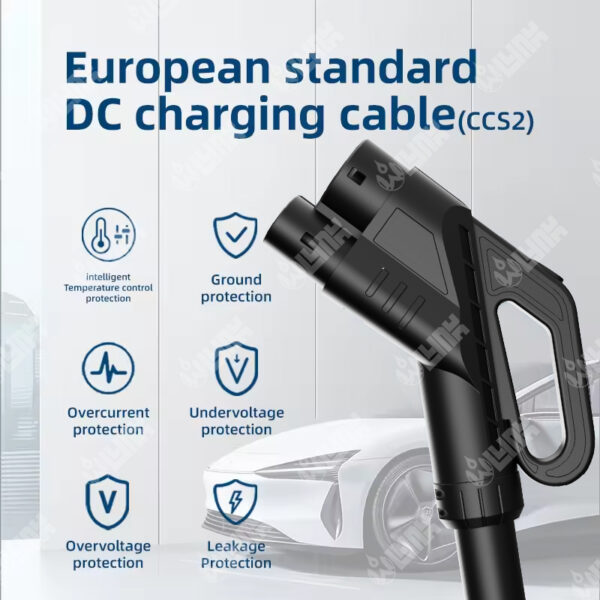 OLINK | CCS1 DC Fast Charging Cable | 250A 1000V | IP55 Weatherproof - 图片 2