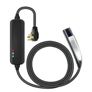 Portable NACS EV Charger | 8-16A Adjustable | NEMA 14-50 Plug | Fast Charging for Tesla & J1772 EVs