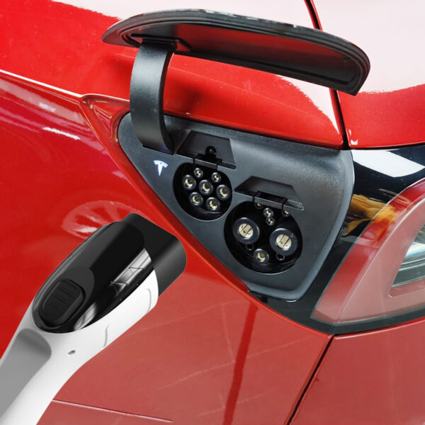 Portable EV Charger with Adjustable Current 8A-16A | Universal Compatibility | IP55 Waterproof for Outdoor Use - Image 4