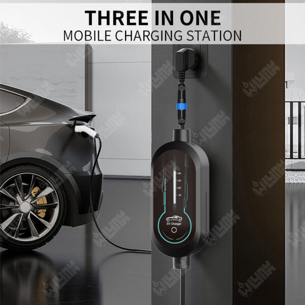 Portable 3-in-1 EV Charging and Discharging Station | Multiple Plug Options | Compact for Home and Travel - 图片 5