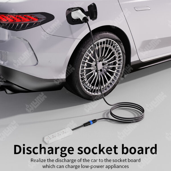 Portable 3-in-1 EV Charging and Discharging Station | Multiple Plug Options | Compact for Home and Travel - 图片 4