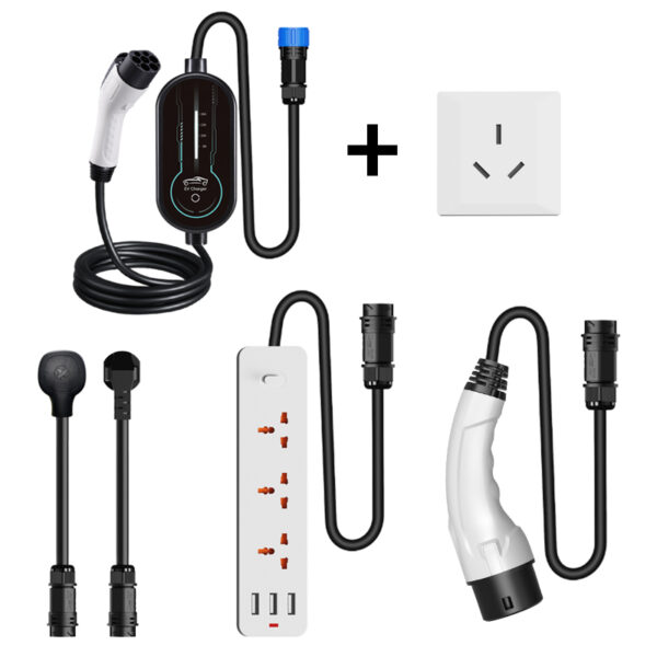 Portable 3-in-1 EV Charging and Discharging Station | Multiple Plug Options | Compact for Home and Travel - 图片 3
