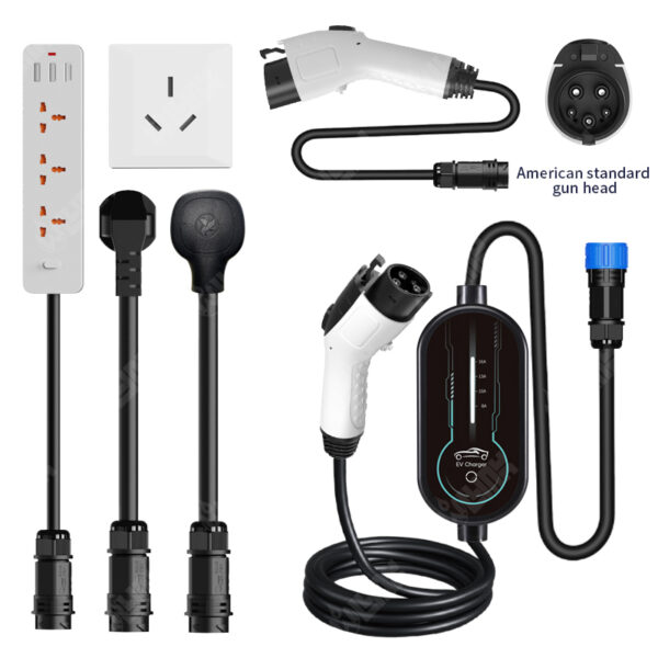 Portable 3-in-1 EV Charging and Discharging Station | Multiple Plug Options | Compact for Home and Travel - 图片 6